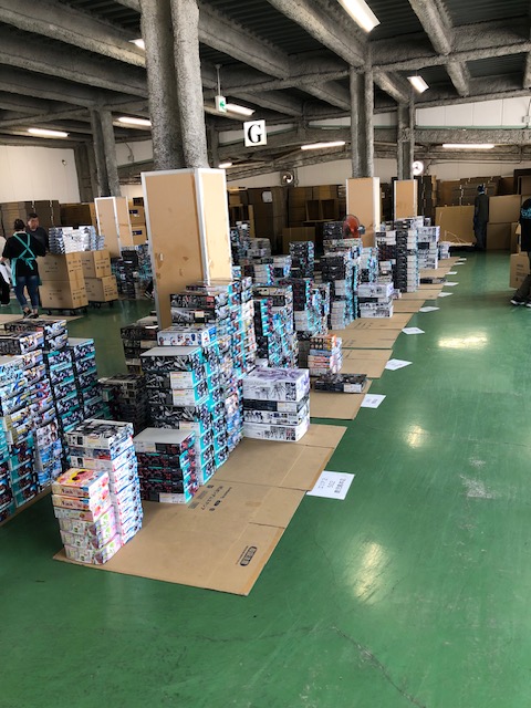 南館3F 模型卸商社様向け バラピッキングフロア②
