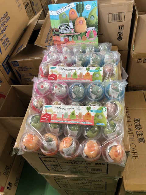 南館４F カプセルトイ製品 バラピッキングフロア①